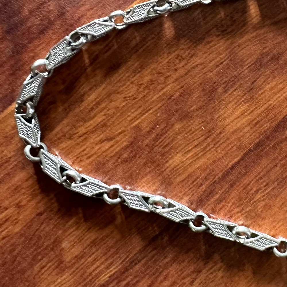 45 grams 
Solid Fine Italian Fat Link Sterling Silver Men's Chain Necklace - Picture 9 of 9